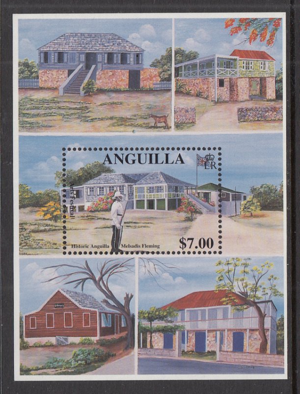 Anguilla 1033 Architecture Souvenir Sheet MNH VF