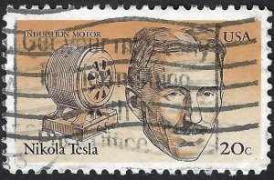 United States #2057 20¢ Nikola Tesla (1983). Used.