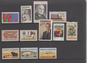 USA 1973-1974 Commems MNH & MLH