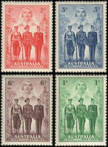 Australia  Scott 184-187 Set MLH