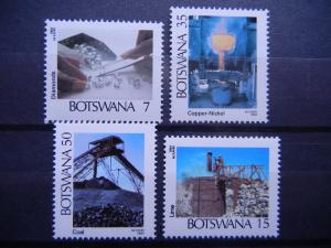 Botswana 1985 Mining Industry, Scott 341-4