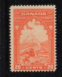 Canada Sc E3 1927 20c Special Delivery stamp mint NH