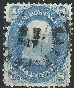 US 63 Used VF/XF 1861 SCV $100.00