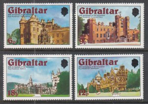 Gibraltar 365-368 MNH VF