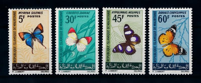 [70766] Mauritania 1966 Insects Butterflies  MNH