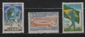 BRAZIL  696, C78-C79   MNH    SET