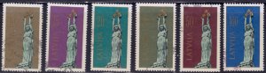 Latvia, 1991, Liberty Monument, sc#312-317, used++