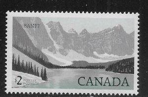 Canada 936 $2 Banff National Park single MNH