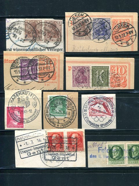 Germany/Bavaria  rare cancels  VF- Lakeshore Philatelics