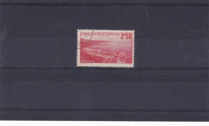 monaco 1939 2f50 scarlet  stamp cat £30+ ref 11685