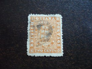 Stamps - British Guiana - Scott# 19 - Used Part Set of 1 Stamp