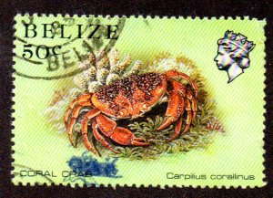 BELIZE 708 USED BIN $1.00 MARINE LIFE