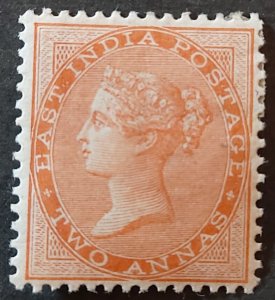 1865 Queen Victoria 2Annas Orange WMK SG#62