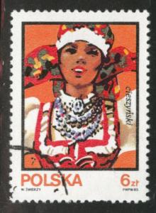 Poland Scott 2598 Used favor canceled stamp 1983