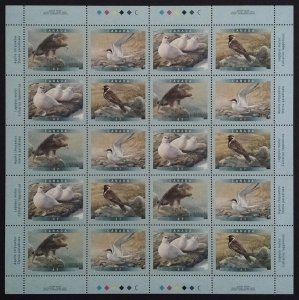 Canada 1594ii|BK241b Birds of Canada Sheets and Booklets Complete MNH