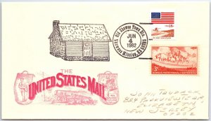 US SPECIAL EVENT POSTMARK COVER OLD SHAWNEE TOWN SHAWNEE MISSION KANSAS 1982