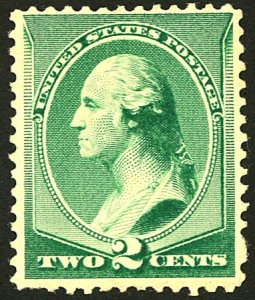 U.S. #212 MINT OG NH TINY THIN