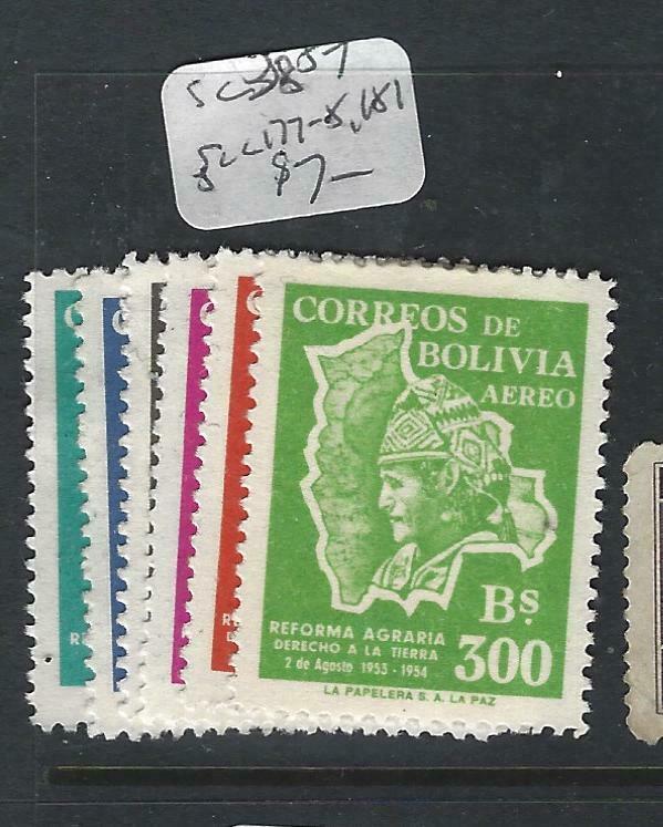 BOLIVIA   (P1303BB)  SC 380-7, C177-8, 181  MOG