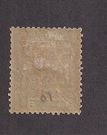 FRANCE -OFF. IN  CHINA-CANTON  SC# 1A  F/MOG  1901