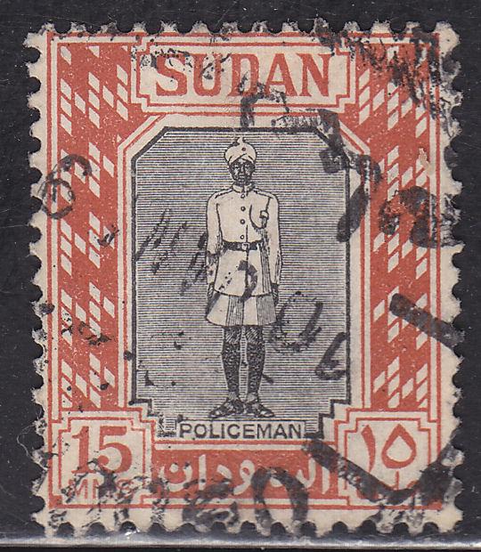 Sudan 104 Policeman 1951