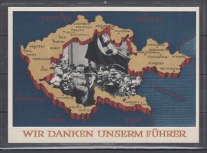 WWII  Third Reich Propaganda Postcard