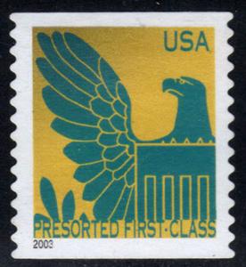 US #3795 Eagle Presort, used (0.20)