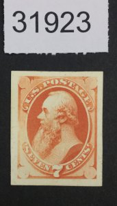 US STAMPS #160p4 PROOF ON CARD  LOT #31923