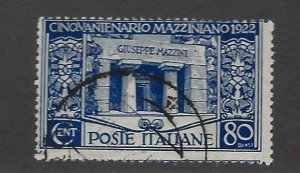 Italy SC#142 Used Fine SCV$60.00...Fill a Great Spot!
