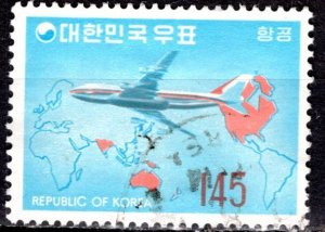 Korea South; 1973: Sc. # C41: Used Single Stamp