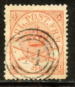 Denmark # 13, Used.