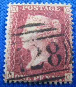 GREAT BRITAIN 1855 - SCOTT # 12   USED   (wscc57)