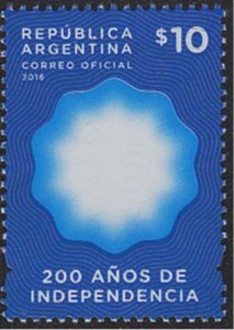 Argentina 2016 MNH Stamps Scott 2782 200 Years of Independence