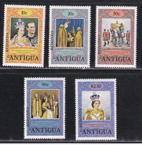 Antigua - Rodonda, QE Silver Jubilee, Mint NH