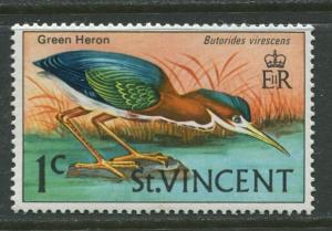 St Vincent - Scott 280 - Birds Issue -1969 - MNH - Single 1c Stamp