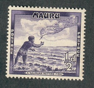 Nauru #39 Mint Hinged single