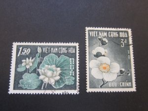 Vietnam 1965 Sc 264-65 FU