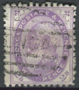 Tonga 1886 SG2b 2d King George I #7 FU