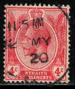 Straits Settlements # 154 ~ Used, HMR