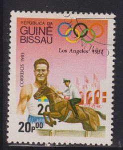 Guinea-Bissau 494 Olympic Equestrian 1983