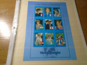 Somalia  #  Unlisted   MNH  Princess Diana   complete sheet