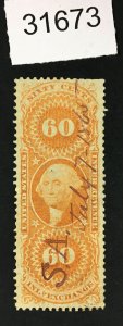 US STAMPS # R64c USED LOT #31673