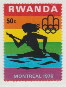 764 Canoeing - MNH - Rwanda
