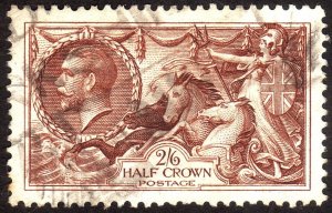 1934, Great Britain, 2'6p, Used, Superb, Sc 222, Sg 450