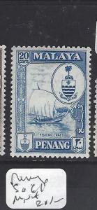 MALAYA PENANG   (P1409B)    50C    SG  61     MNH