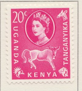 KENYA UGANDA AND TANGANYIKA 1960-62 20cMH* Stamp A30P4F40659-