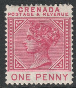 Grenada Scott 30 - SG40, 1887 Victoria 1d MH*