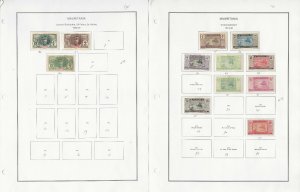 Mauritania Stamp Collection on 44 Steiner Pages, 1906-1982, JFZ