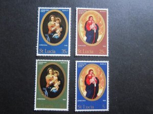 St Lucia 1968 Sc 237-240 set MH