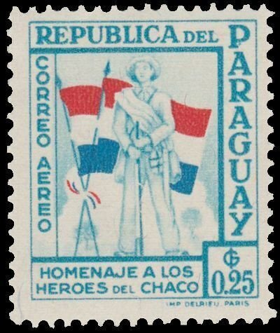 Paraguay 1957 Scott C236. M H Central South America