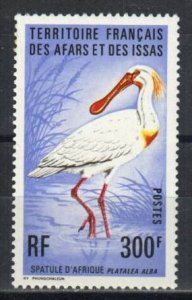 Afars & Issas Stamp 419  - Platalea Alba, bird